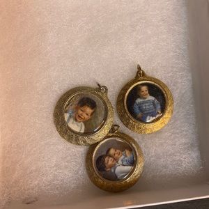 3 Vintage Pendants
